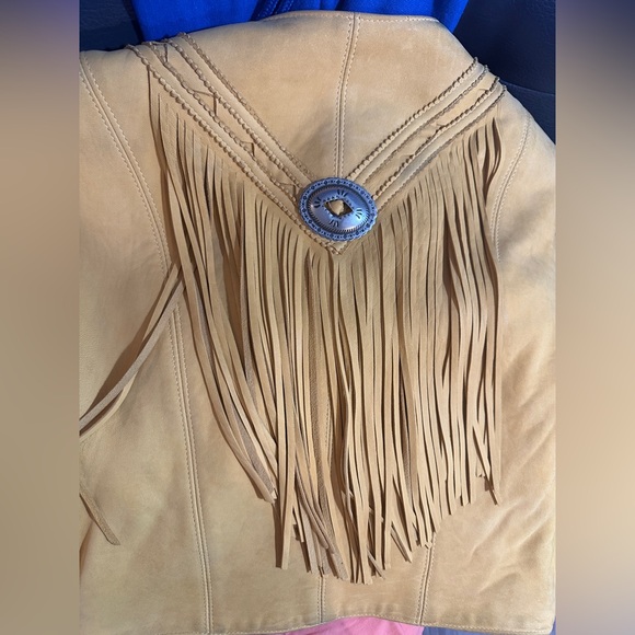 Vintage Leather Fringe Jacket - Picture 10 of 10